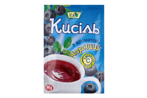 Кисель Эко черника сухой 90г