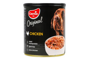 Корм д/дорослих собак Original Mono Protein з куркою 800г ж/б Carnie