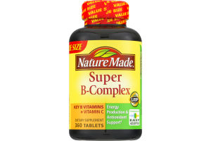 Nature Made Super B-Complex Dietary Supplement Tablets - 360 CT