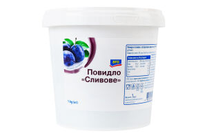 Повидло пастеризованное Сливовое Aro в/с ведро 1кг