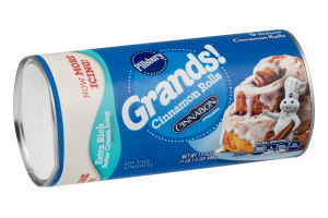 Pillsbury Grands! Big Cinnamon Rolls Extra Rich Butter Cream Icing - 5 CT