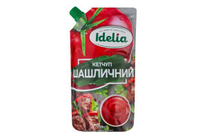 Кетчуп Шашлычный Idelia д/п 250г