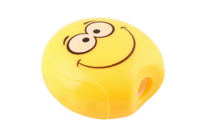 Чинка Kids Line Smile з контейнером пластиковий корпус в асортименті ZiBi