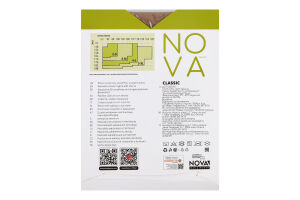 Колготки жіночі Nova Classic 40 бежевий р.4