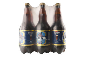 Пиво специальное 1.2л 7% светлое фильтрованное пастеризованное Хмельная слива Тетерів п/бут