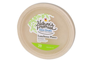 Nature's Promise Luncheon Plates - 20 CT
