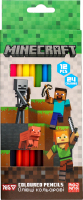 Олівці кольорові Minecraft 24кольори 12шт Yes