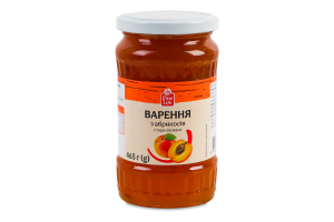 Варенье из абрикосов стерилизованное Fine Life в/с с/б 465г