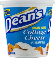 Dean's 4% Milkfat Cottage Cheese Small Curd