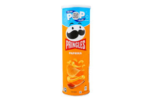 Чіпси картопляні Paprika Pringles тубус 165г