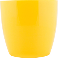 Горщик квіт. Don-Plast AGA 14 см жовтий DA 14 И631 (Польща)