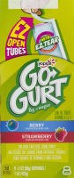 Yoplait Go Gurt Low Fat Yogurt Berry & Strawberry - 8 CT