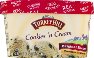 Turkey Hill Original Recipe Premium Ice Cream Cookies 'n Cream