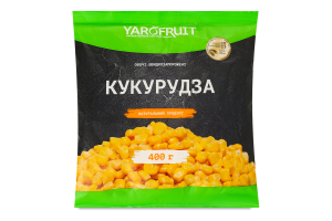 Кукурудза швидкозаморожена Yarofruit м/у 400г
