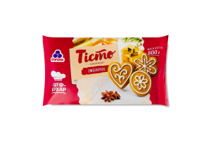 Тесто замороженное слоеное Имбирное Рудь м/у 800г