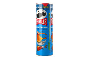 Чипси Pringles зі смаком солі та оцту