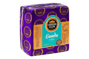 Сыр 50% твердый 1 месяц созревания Гауда Cheese Club кг