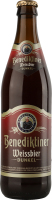 Пиво 0.5л 5.4% темное нефильтрованное Weissbier Benediktiner бут