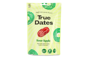 Фініки True Dates Sour Apple сушен смак зел яблука