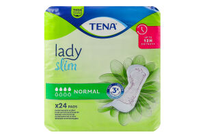 Прокладки урологічні жіночі Lady Slim Normal Tena 24шт