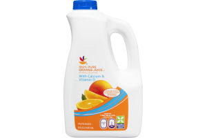 Ahold 100% Pure Orange Juice Not from Concentrate With Calcium & Vitamin D