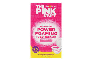 Порошок д/чищення унітазу пінний 3*100г Пінк Стафф
