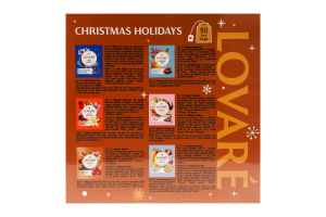 Колекція чаїв Christmas holidays Lovare к/у 6х15шт