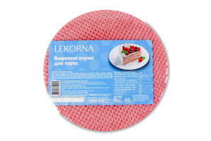 Коржи вафельные Малинка Lekorna м/у 90г