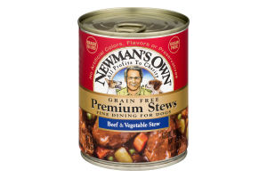 Newman's Own Grain Free Premium Stews for Dogs Beef & Vegetable