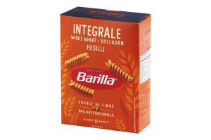 Макароны цельнозерновые Fusilli Barilla к/у 500г