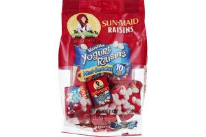 Sun-Maid Raisins Mini-Snacks Vanilla Yogurt Raisins - 10 CT
