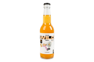 Напій газований ферментований непастеризований Крем-сода Комбуча Wild Kombucha с/пл 0.33л