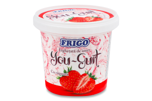 Морозиво FRIGO 300 г Йо-гурт Полуниця (Молдова) И391