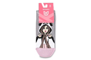 Шкарпетки жіночі MovementStandard №MS M0132S 169 36-40 сірий