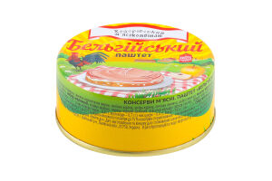 Паштет Бельгійський 100г Ходорівський МК