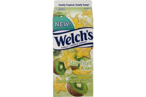 Welch's Fruit Juice Cocktail Blend Star Fruit Kiwi