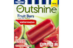 Nestle Outshine Fruit Bars Watermelon - 6 CT