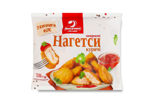 Нагетси курячі заморожені Ласунка м/у 330г