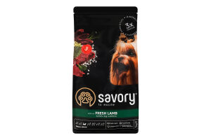 Корм сухой Fresh Lamb Small Savory м/у 1кг
