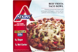 Atkins Beef Fiesta Taco Bowl