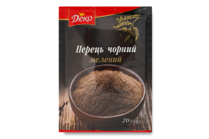 Перец черный молотый Деко м/у 20г