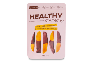 Филейки манговые натурально сушеные в черном шоколаде Healthy Choice д/п 185г