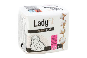 Прокладки гігієничні Ladyfit Cotton Long №2
