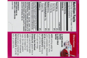 JELL-O Gelatin Dessert Raspberry