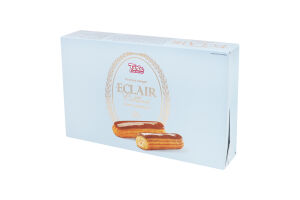 Пирожные заварные Эклер с карамелью Tarta к/у 250г
