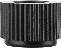 Свічник MBM My Home круглий чорний SK-37