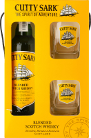 Набір Віскі 40% 0,7л+2склянки Cutty Sark