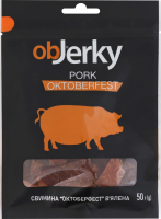 Свинина вяленая Октоберфест OбJerky м/у 50г