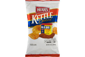 Herr's Kettle Cooked Potato Chips Old Bay Seasoning