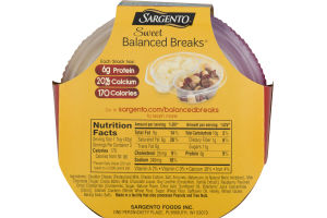 Sargento Sweet Balanced Breaks Cheddar Cheese, Milk Chocolate Chunks, Raspberry Flavored Dried Cranberries & Graham Crackers - 3 PK